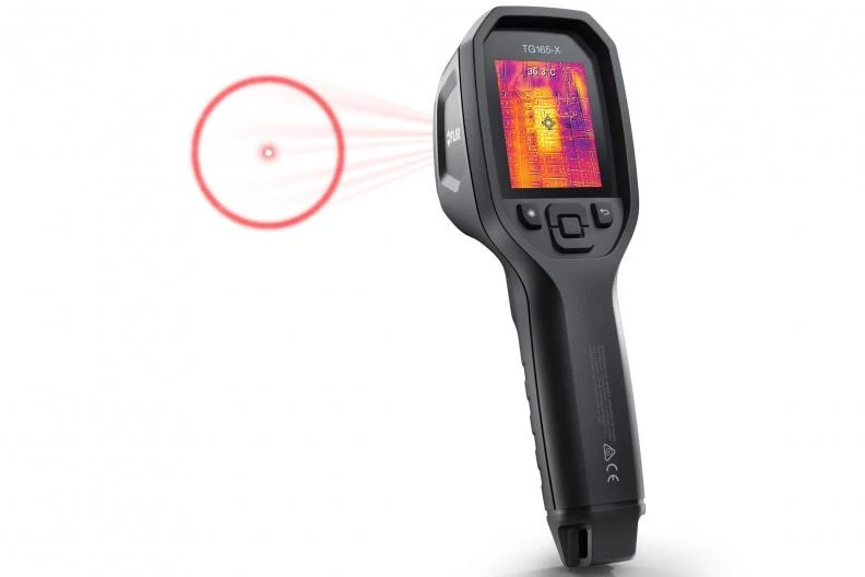 Termovizorinė kamera - FLIR TG165-X -25 iki +300 °C 80x60 pikselių juoda