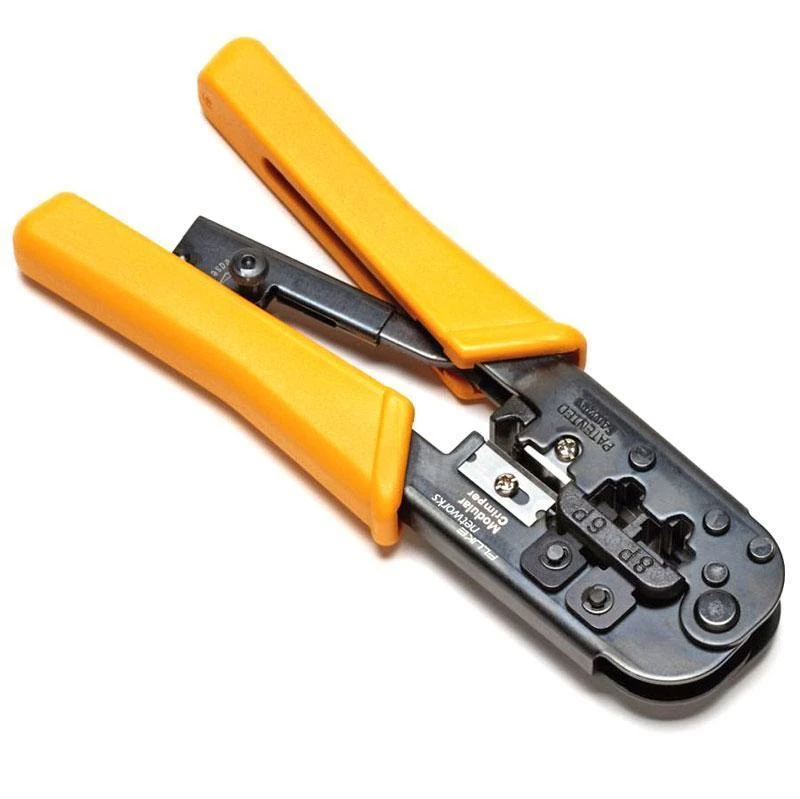 Fluke Networks Modulinės jungties užspaudimo replės - FLUKE Modulinis RJ-11/RJ-45 Užspaudimo Įrankis
