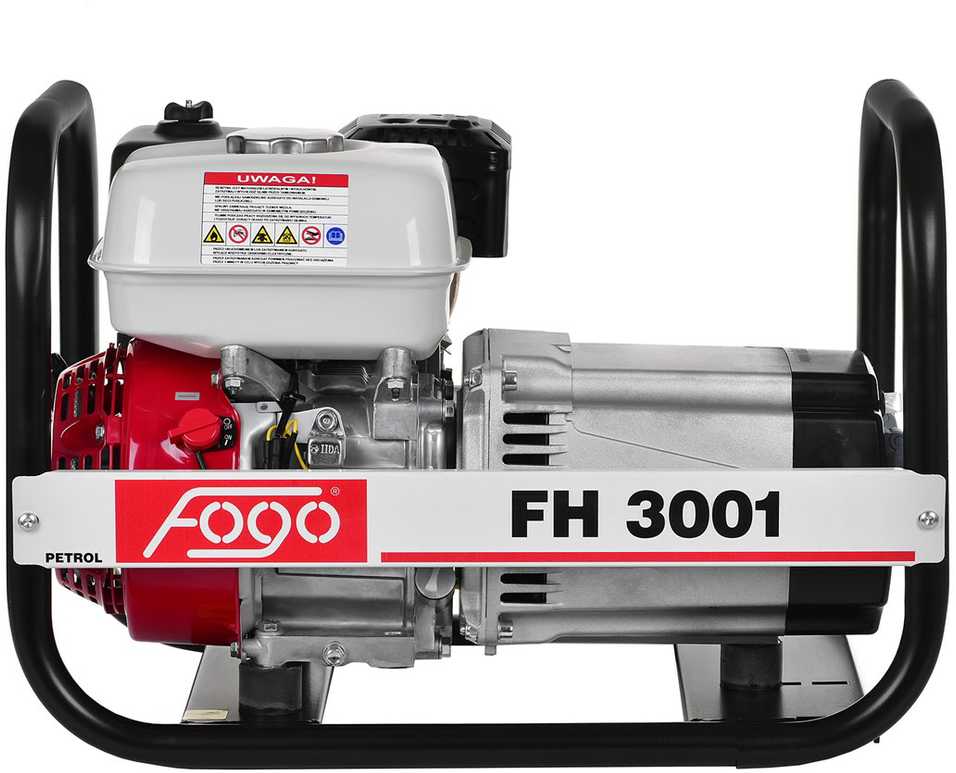 FOGO PORTABLE MAITINIMO GENERATORIAUS FH 3001 3.0kW 230V