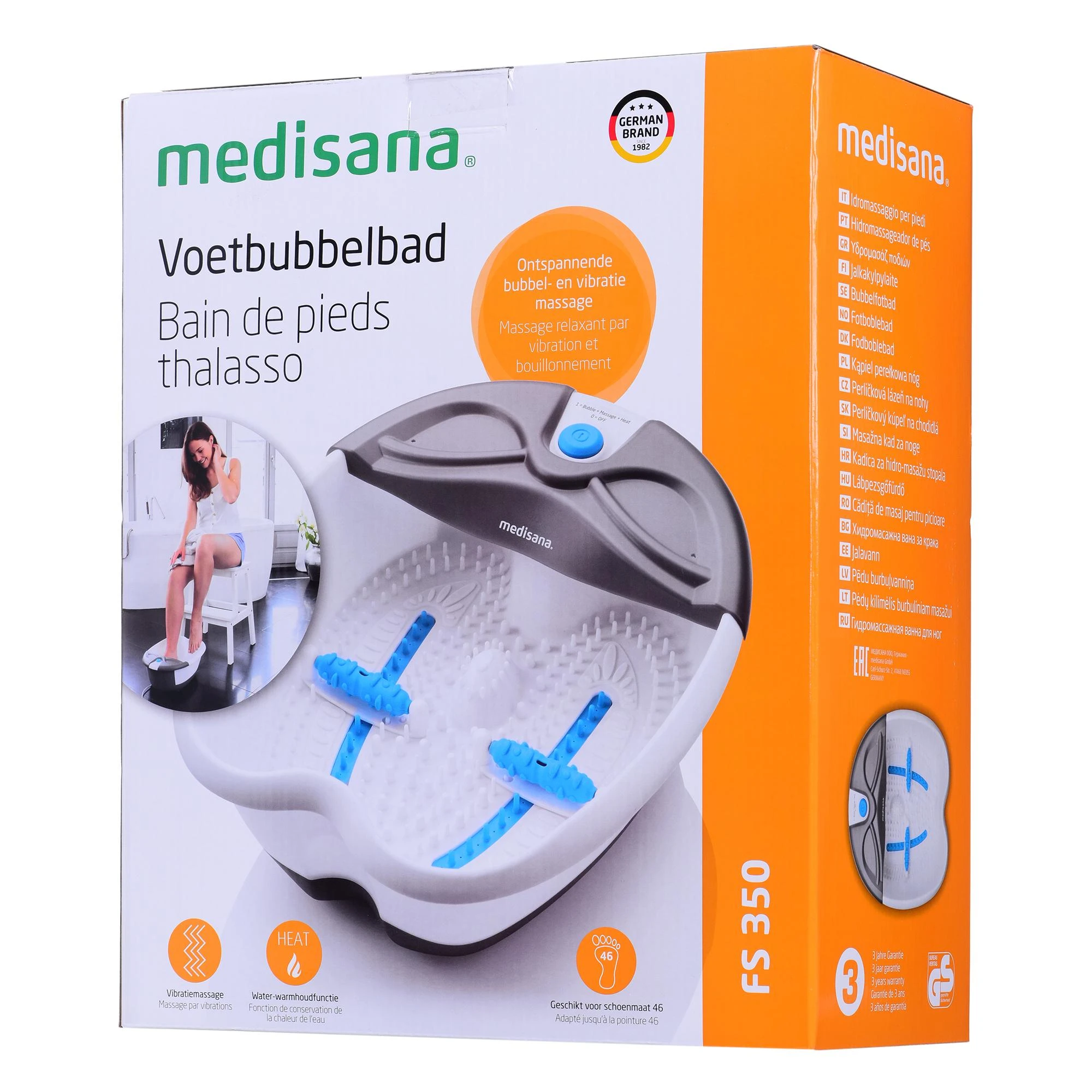 Medisana Foot spa FS 350 Baltas