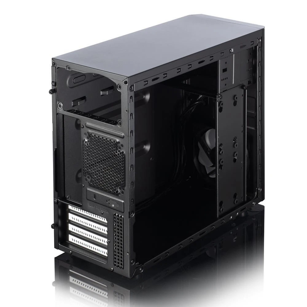 „Fractal Design“ | „CORE 1100“ | Juodas | „Micro ATX“ | ATX maitinimo šaltiniai, iki 185 mm, jei sumontuotas tipinio ilgio optinis įrenginys