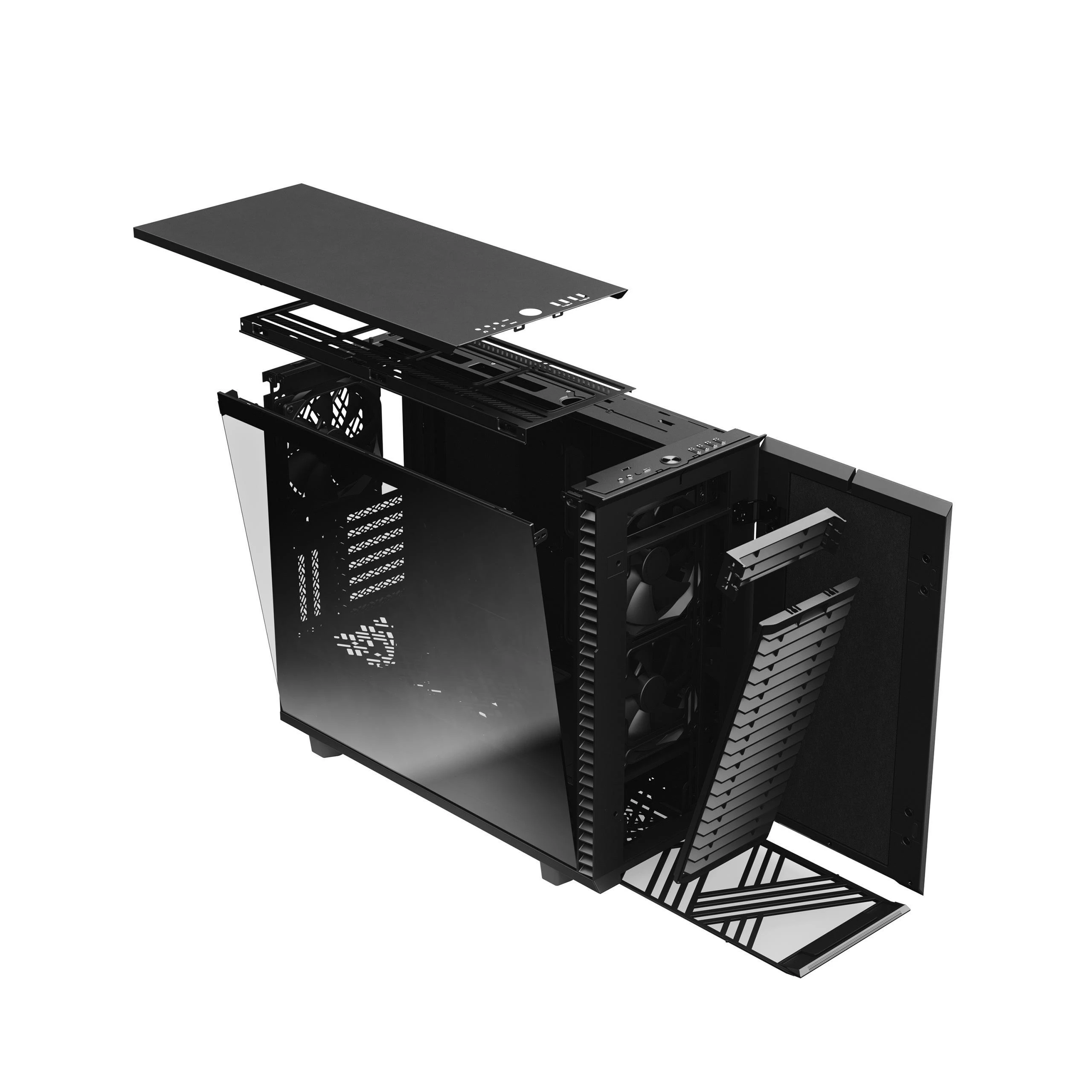 Fractal Design Define 7 „Midi Tower“ Juoda