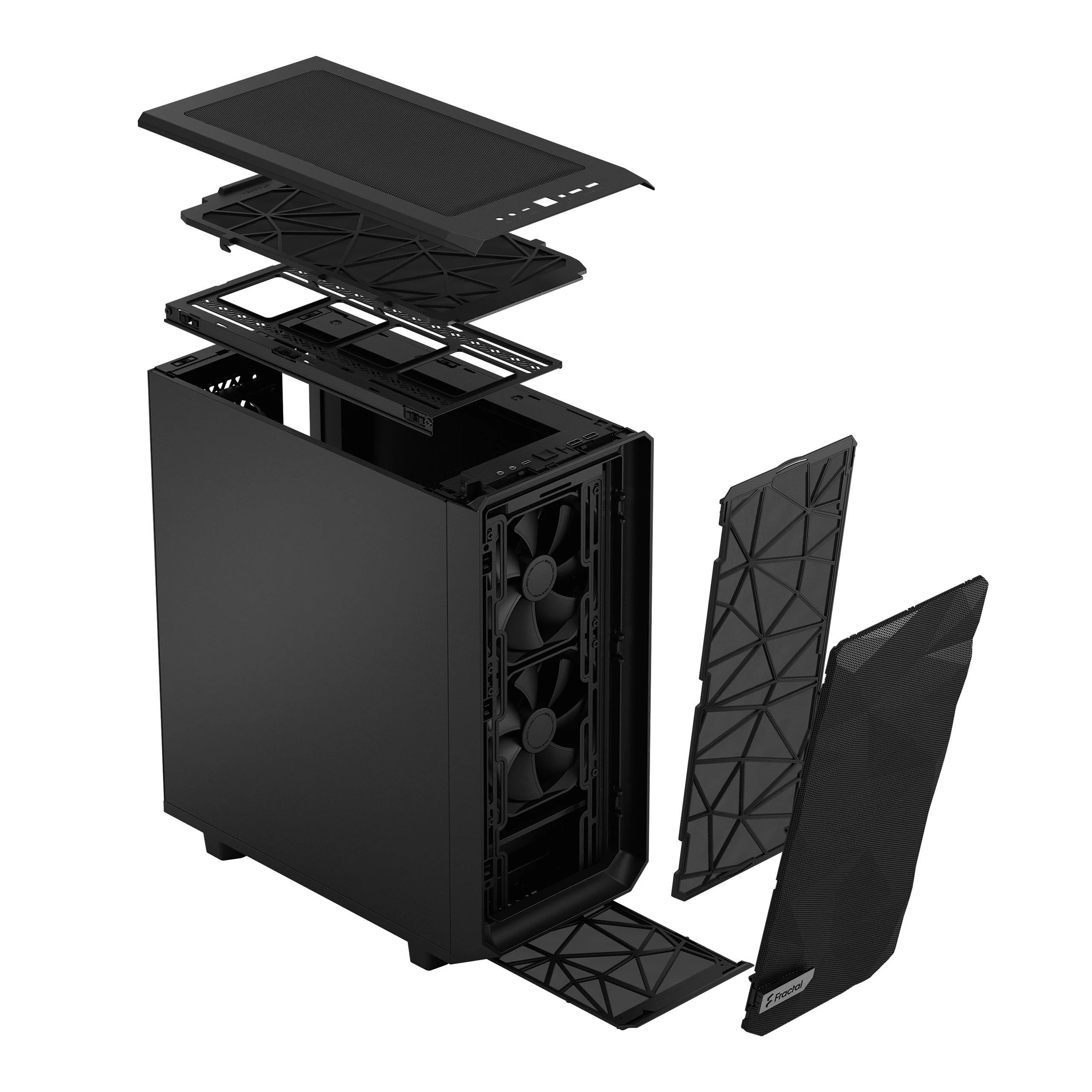Fractal Design | Meshify 2 Compact | ATX | Juodas
