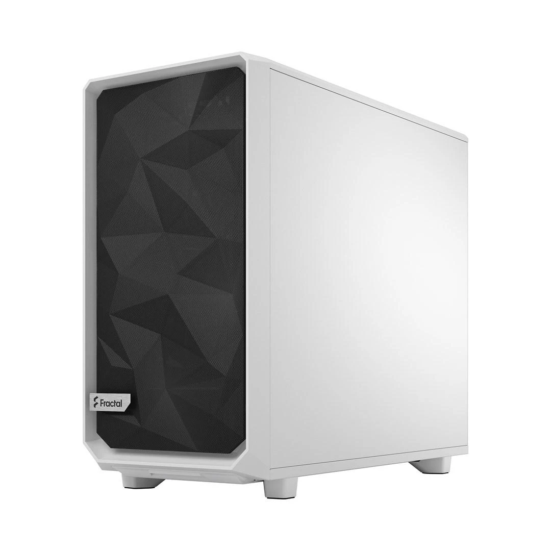 Fractal Design Fraktalų dizainas | Meshify 2 Lite TG Clear | Šoninis langas | Baltas | E-ATX | Įtrauktas maitinimo šaltinis Nr. | ATX