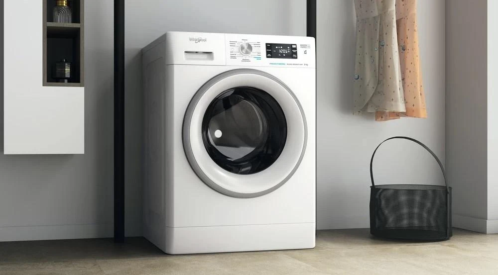 Laisvai pastatoma skalbimo mašina Whirlpool FFB 9258 SV EN 9kg, 1200 aps./min, baltas