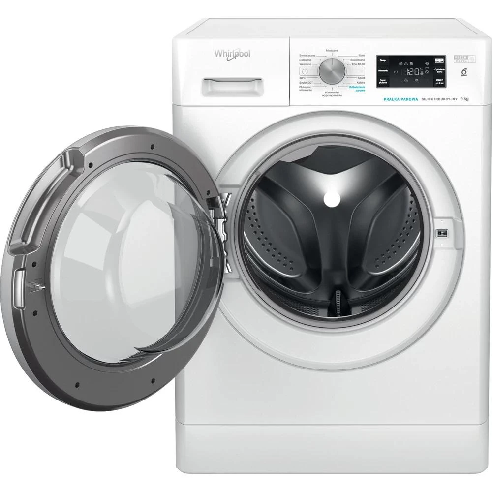 Laisvai pastatoma skalbimo mašina Whirlpool FFB 9258 SV EN 9kg, 1200 aps./min, baltas