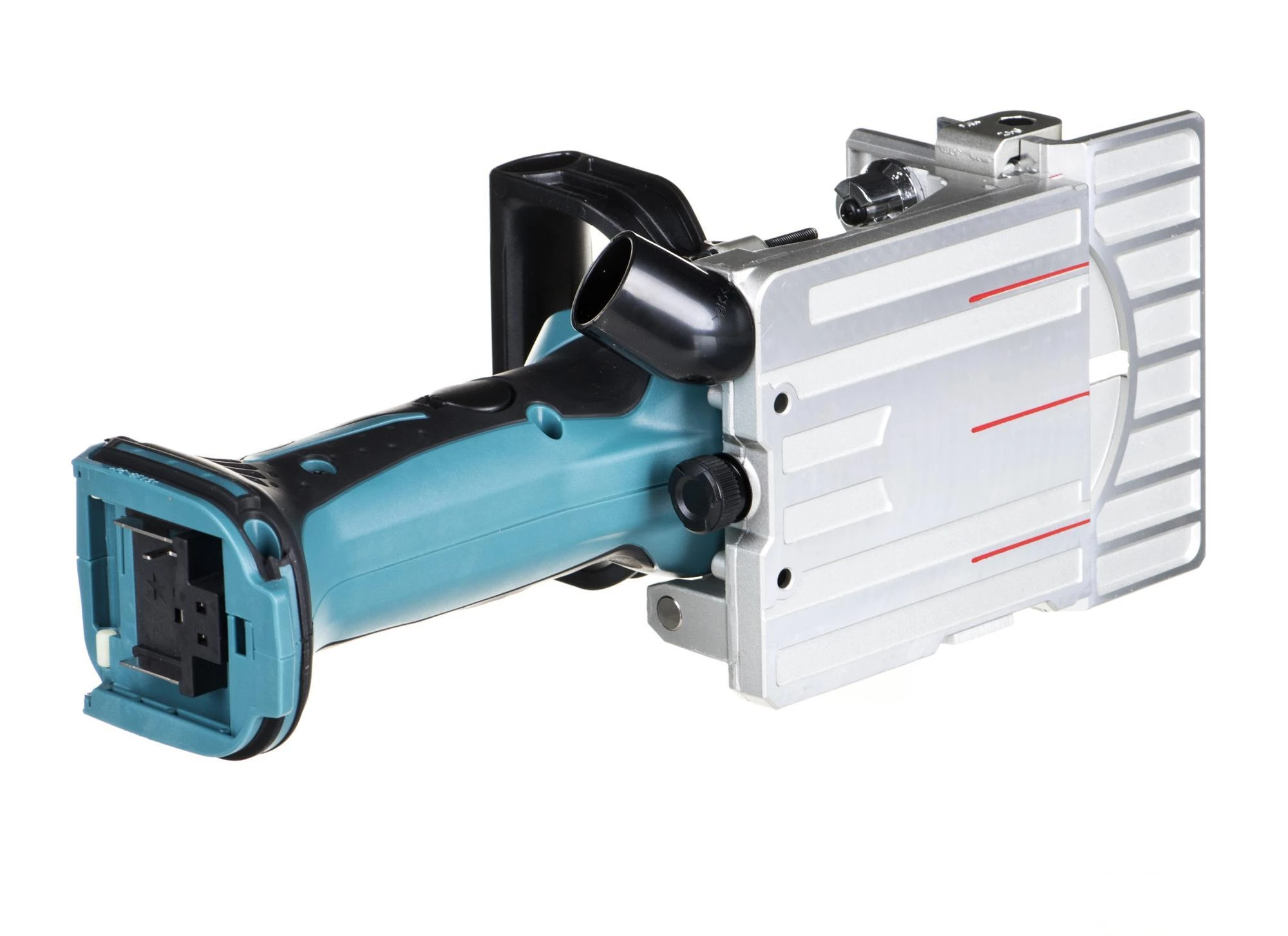 Akumuliatorinė sujungimų freza Makita DPJ180Z, 18 V Li-ion, Be akumuliatorių ir kroviklio