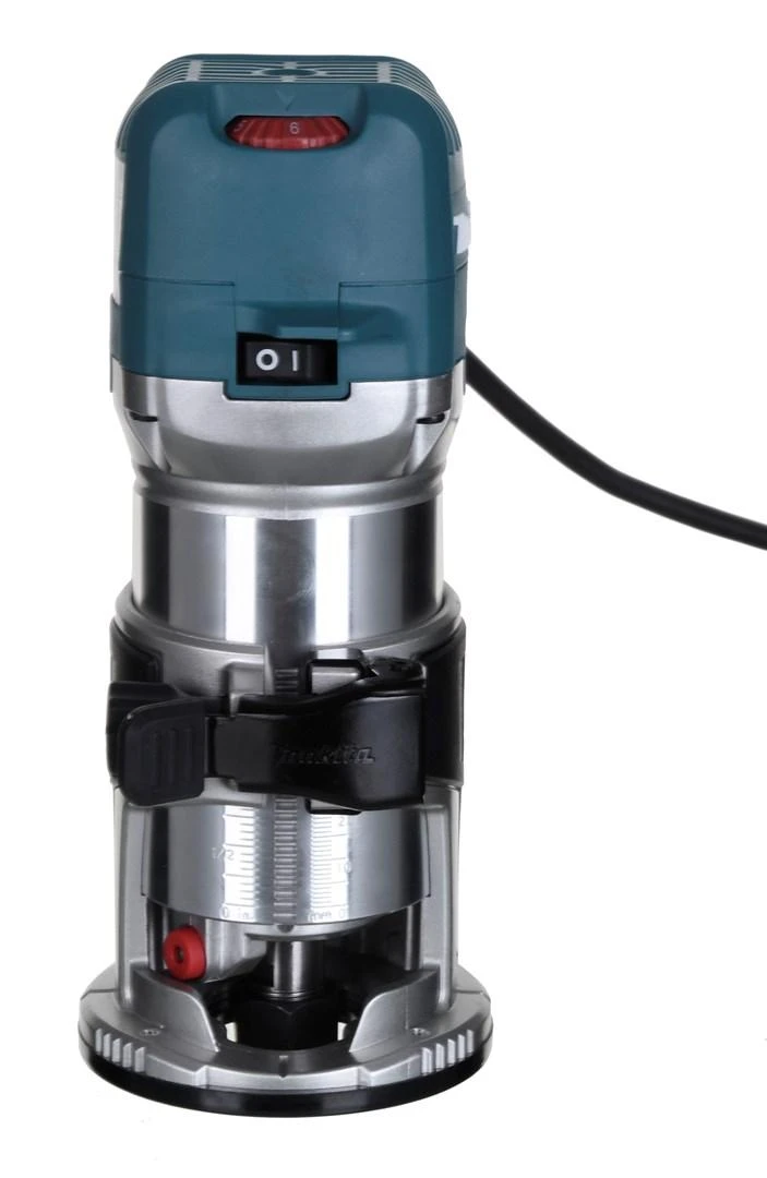 Makita RT0702CX2J Freza 710W 6- 8mm, 10.000 - 34.000 r/min 1,8kg + Priedai