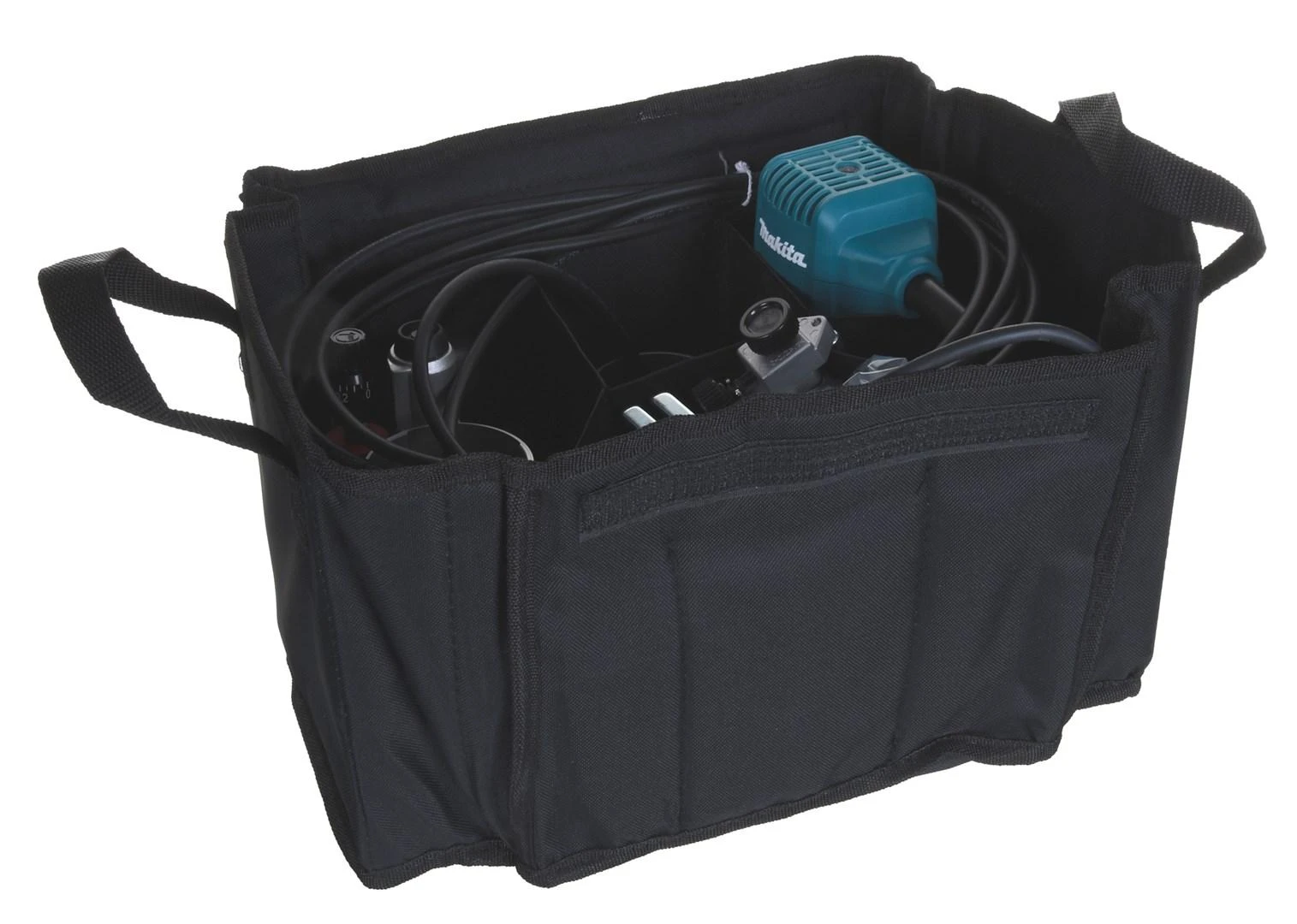 Makita RT0702CX2J Freza 710W 6- 8mm, 10.000 - 34.000 r/min 1,8kg + Priedai