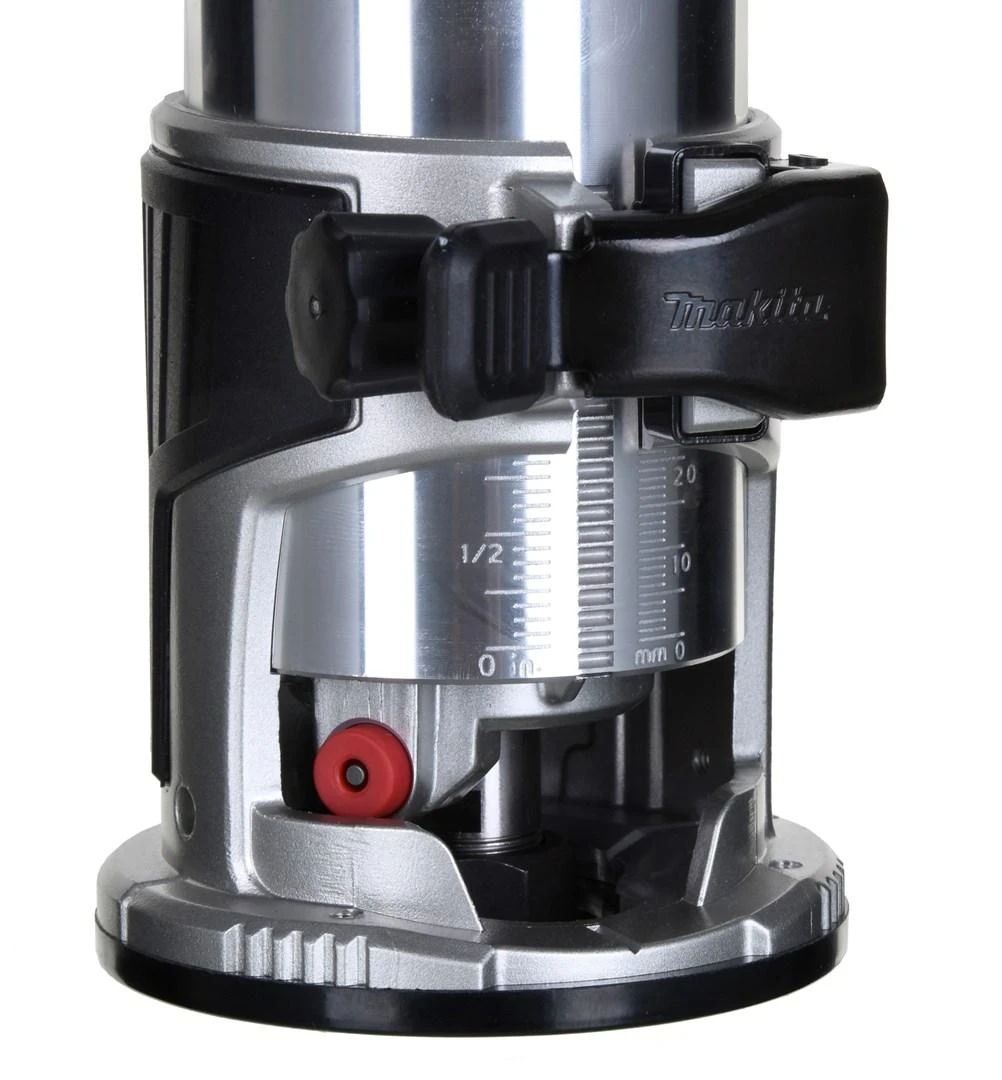 Makita RT0702CX2J Freza 710W 6- 8mm, 10.000 - 34.000 r/min 1,8kg + Priedai