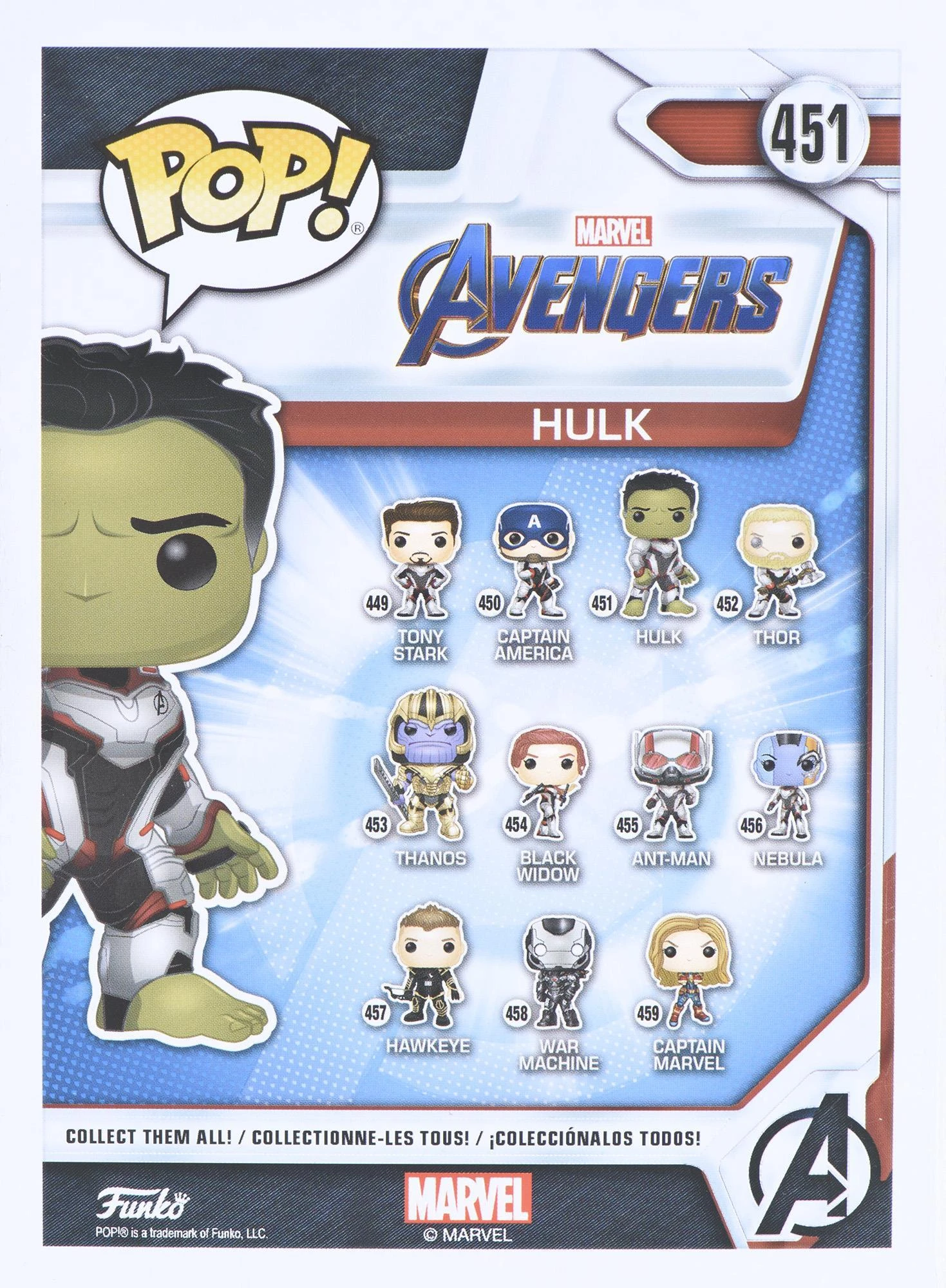 FUNKO POP! Vinilinė figūrėlė: Avengers Endgame Hulk