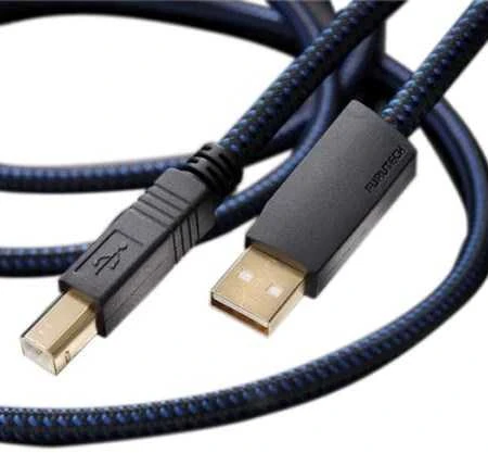 „Alpha Design Labs by Furutech Formula 2“ – USB-A–USB-B laidas, 1,8 m