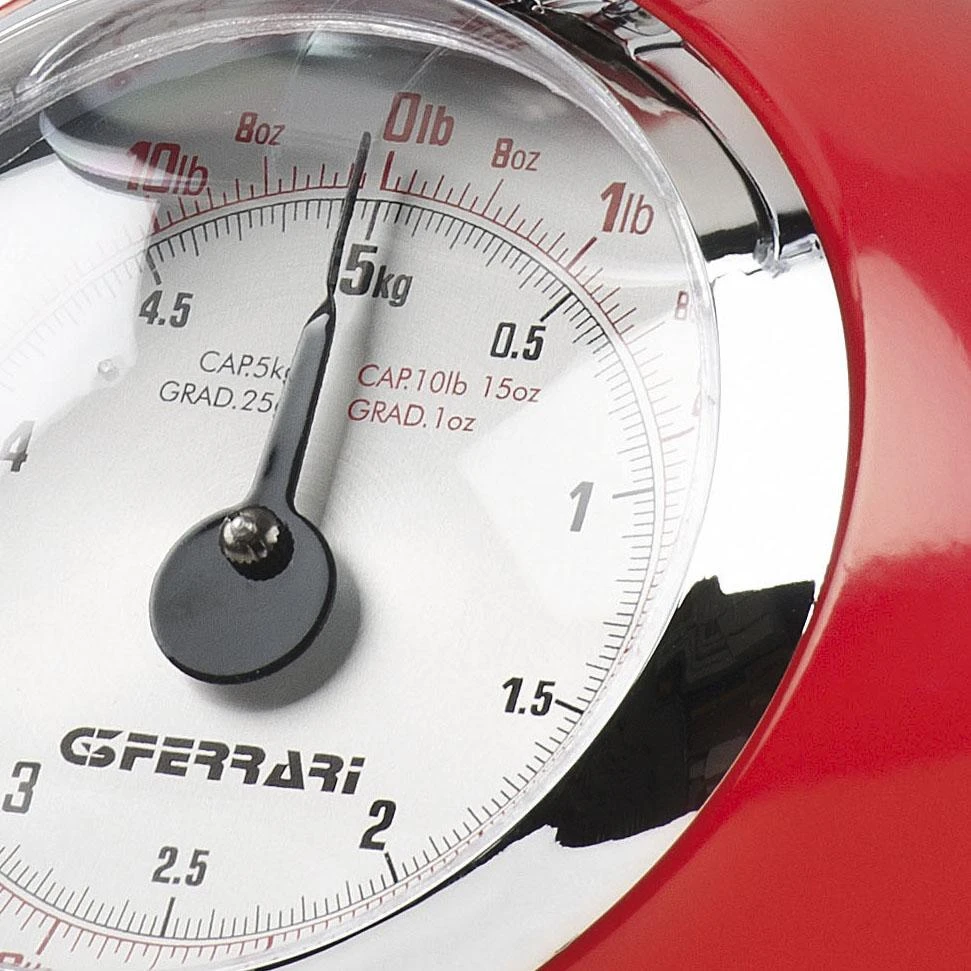 Virtuvinės svarstyklės G3Ferrari G3 Ferrari Aska rusvai gelsvas Round Mechanical kitchen scale