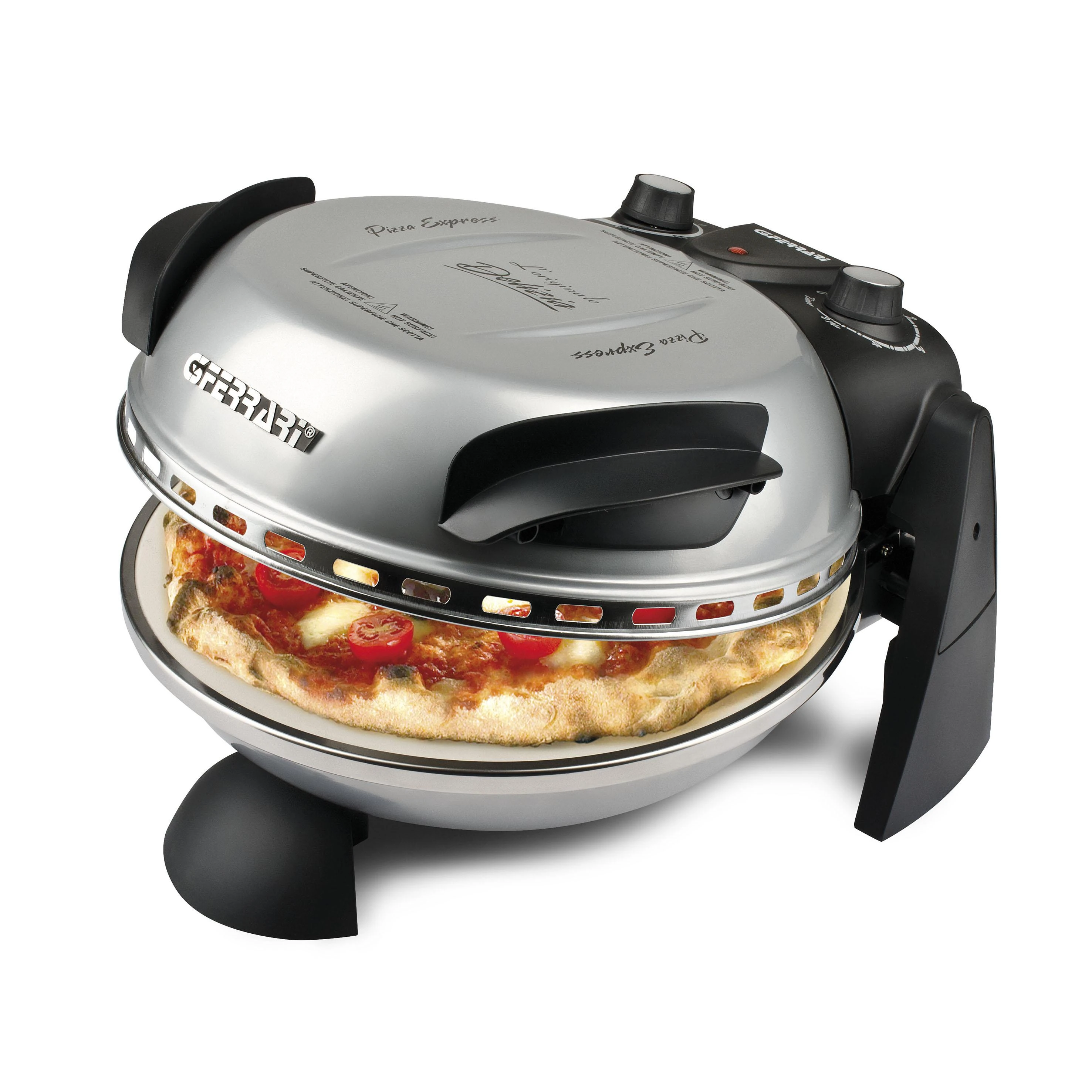 G3 Ferrari Delizia pizza maker / orkaitė 1 pizza(s) 1200 W Sidabrinis |  Varle.lt
