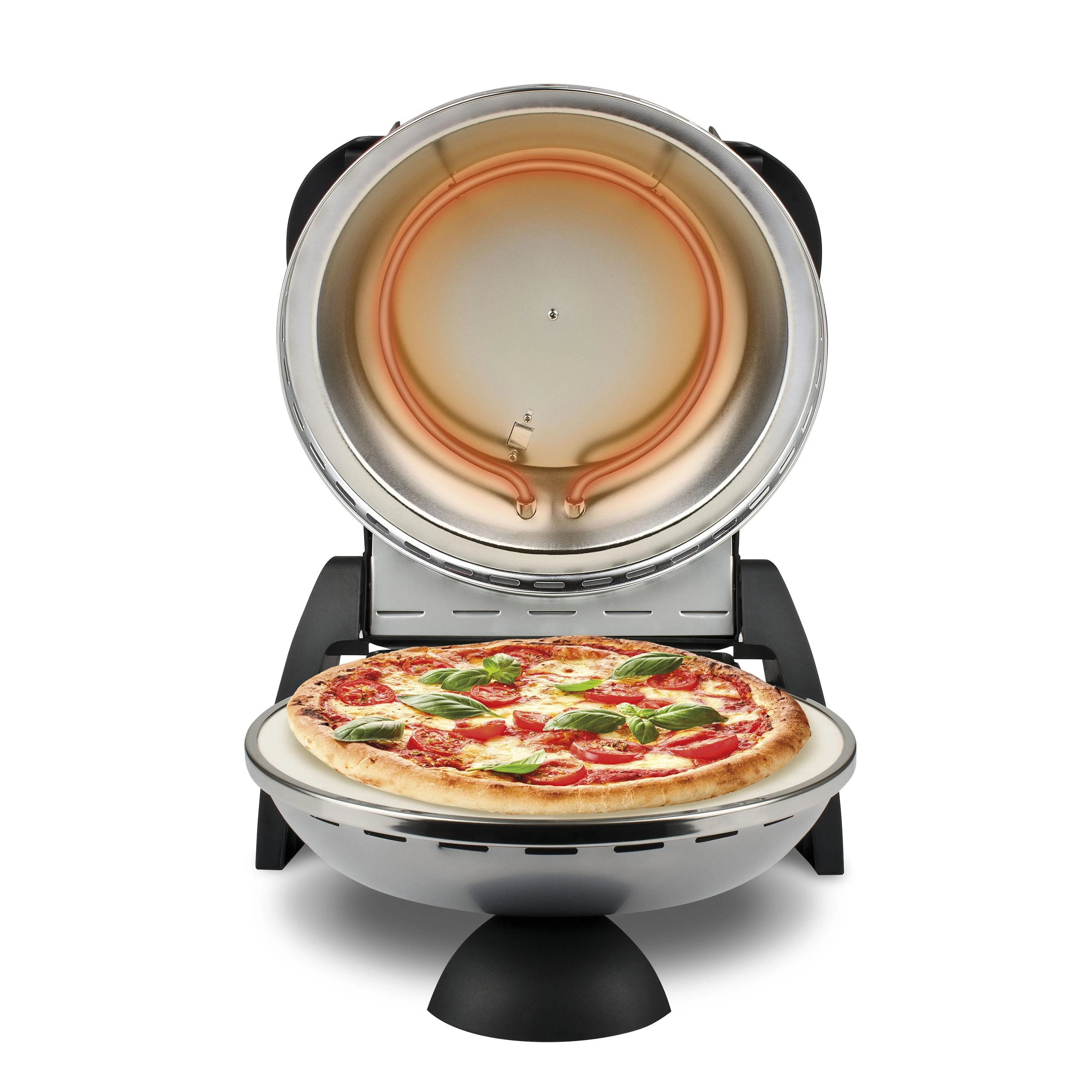 G3Ferrari G3 Ferrari Delizia pizza maker/orkaitė 1 pizza(s) 1200 W Sidabrinis