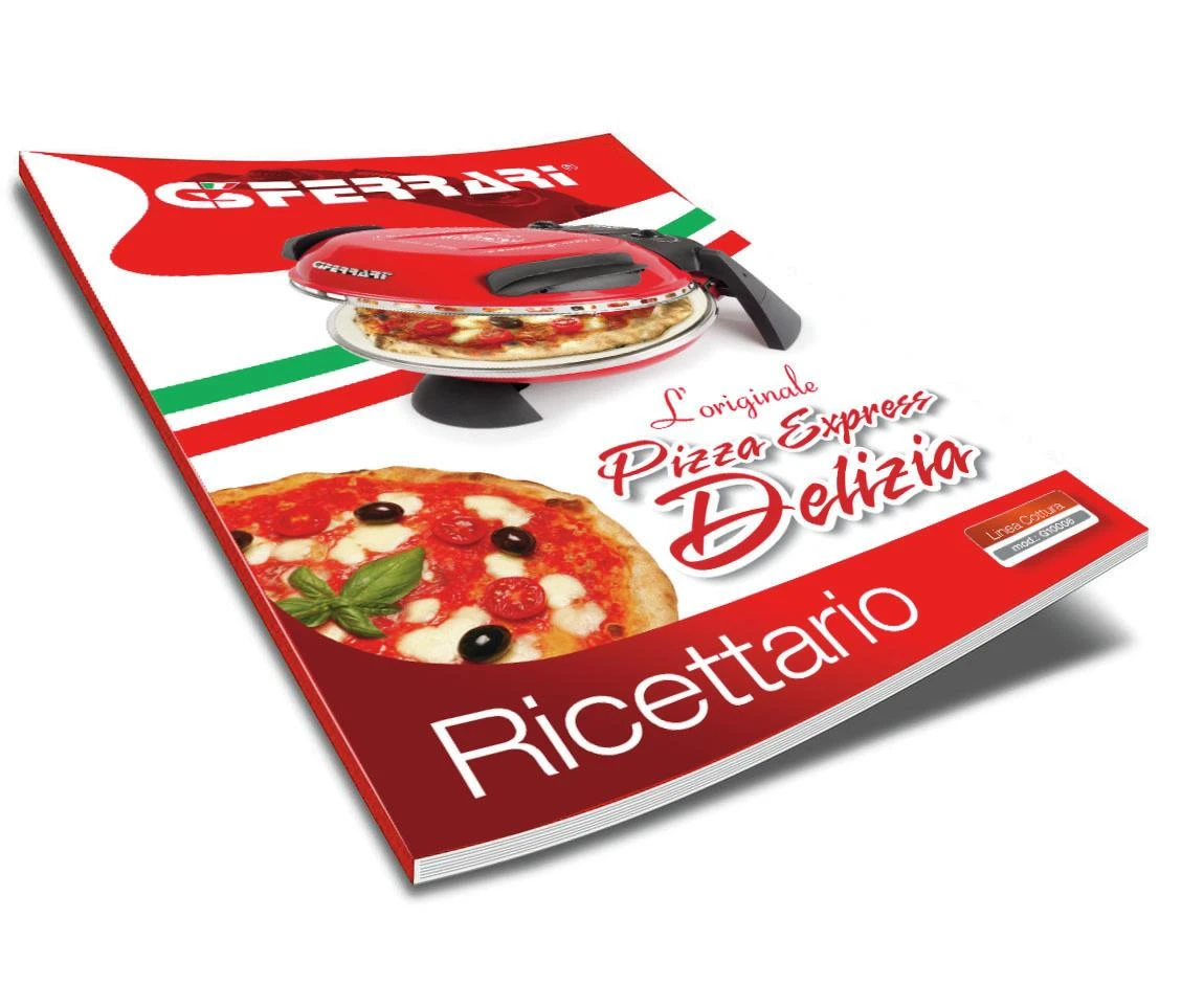 Elektrinė picų keptuvė G3Ferrari G1000602 Delizia, Raudona