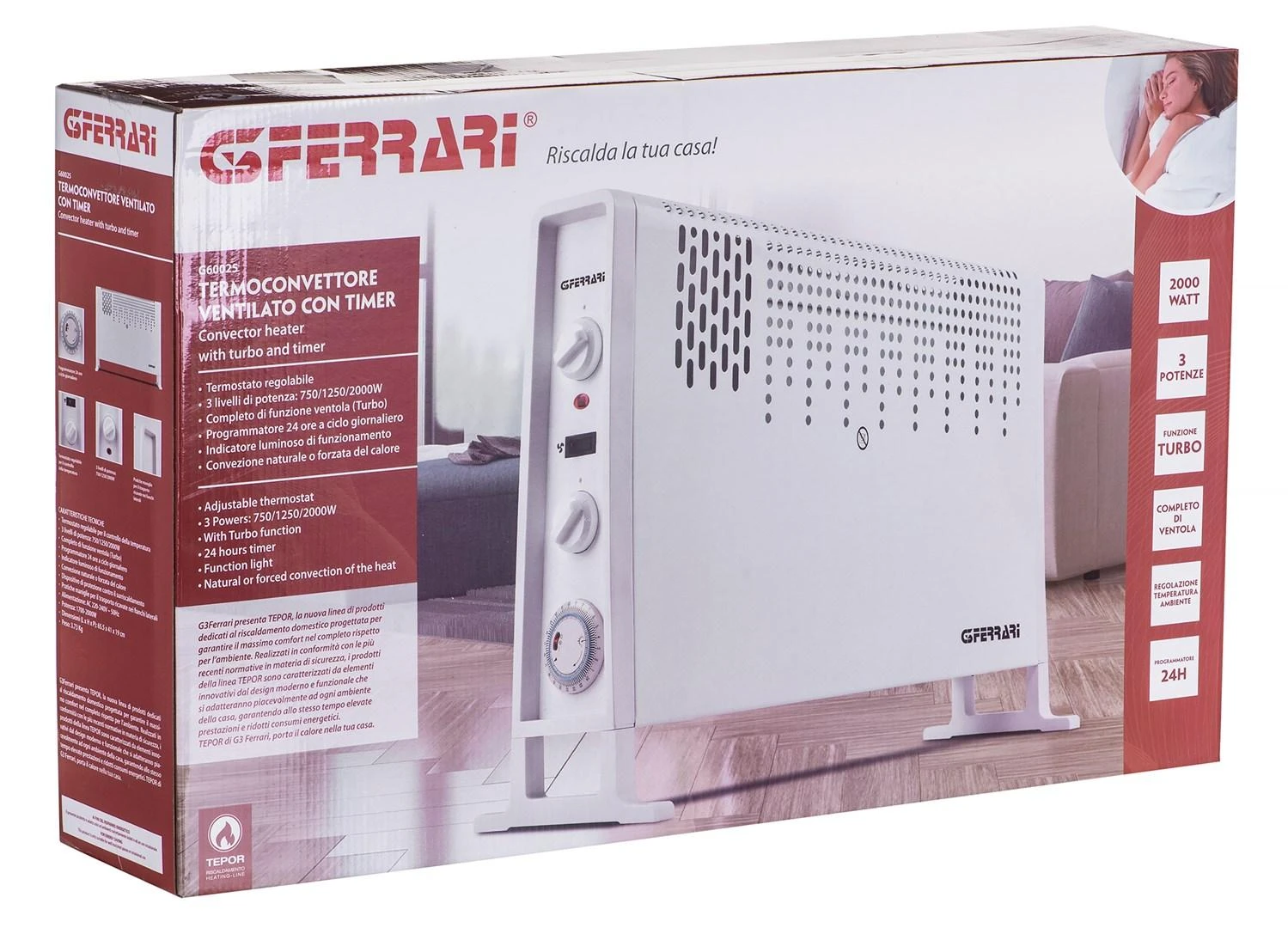 G3Ferrari G6002501 Tepor balta