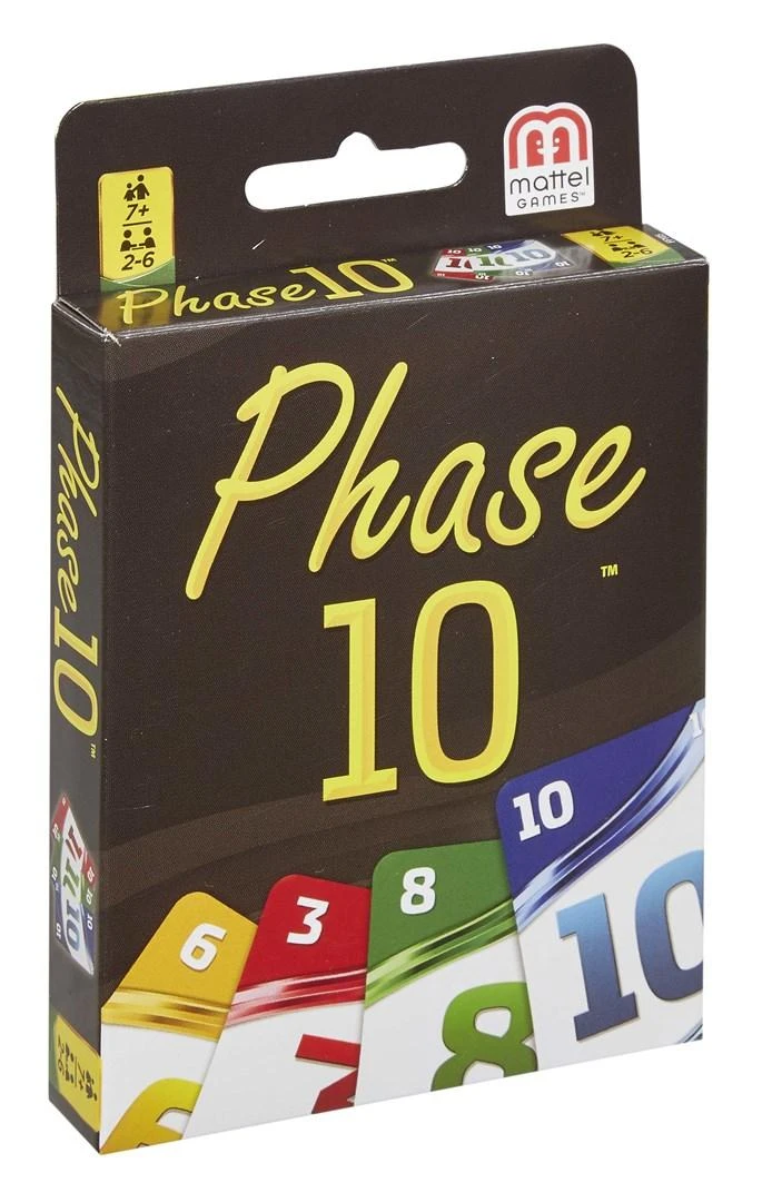 Mattel PHASE 10 - sutampančių kortų žaidimas