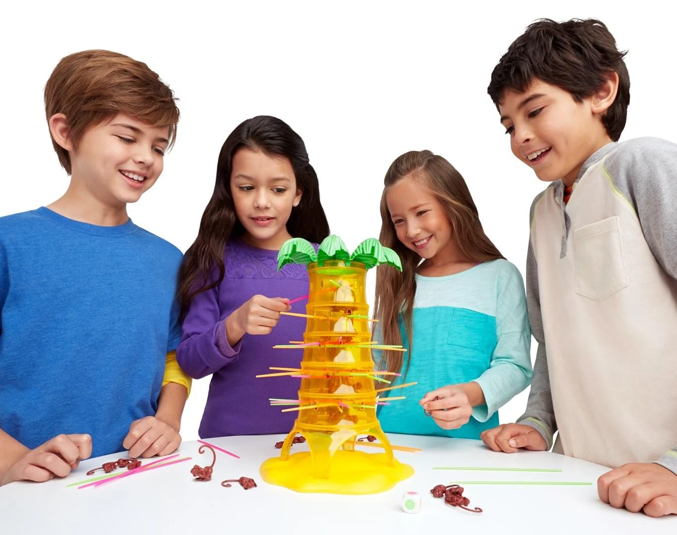 Mattel stalo žaidimas Beždžionėlės akrobatės Tumblin' Monkeys 52563