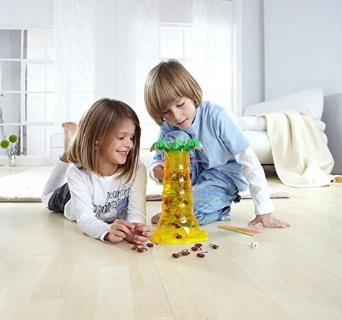 Mattel stalo žaidimas Beždžionėlės akrobatės Tumblin' Monkeys 52563