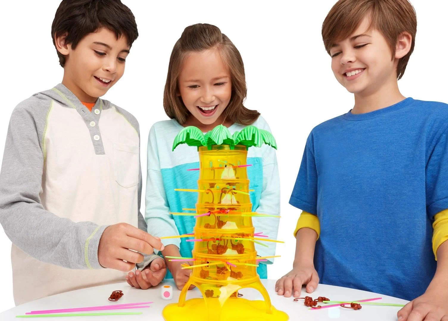Mattel stalo žaidimas Beždžionėlės akrobatės Tumblin' Monkeys 52563