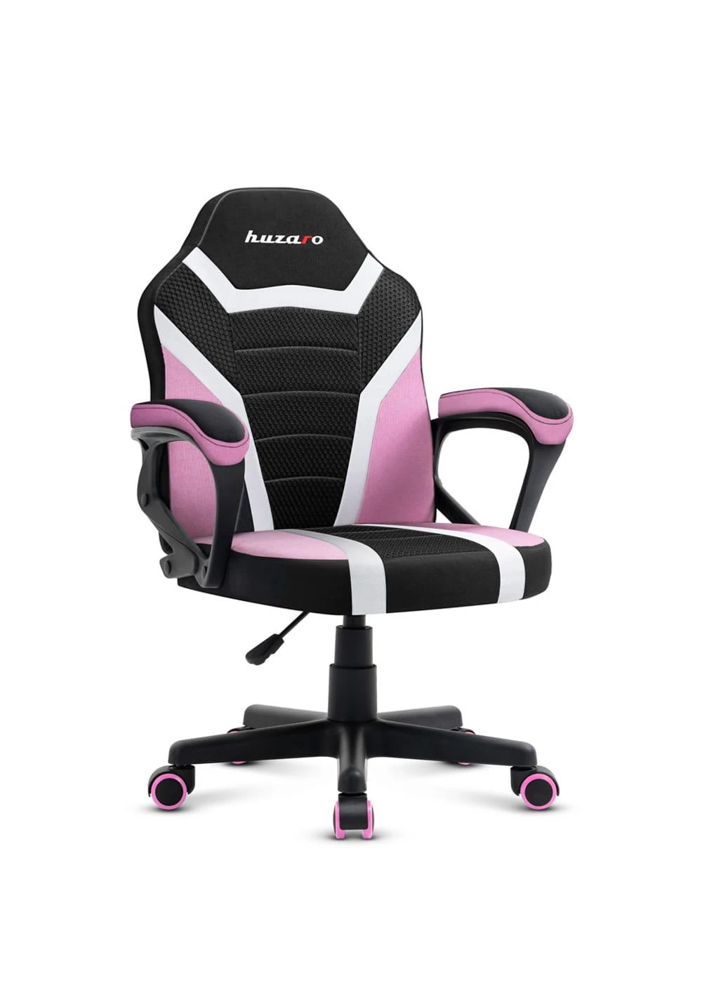 Žaidimų kėdė vaikams Huzaro Ranger 1.0 Mesh, Rožinės spalvos aprašymas - Prekės nuotrauka