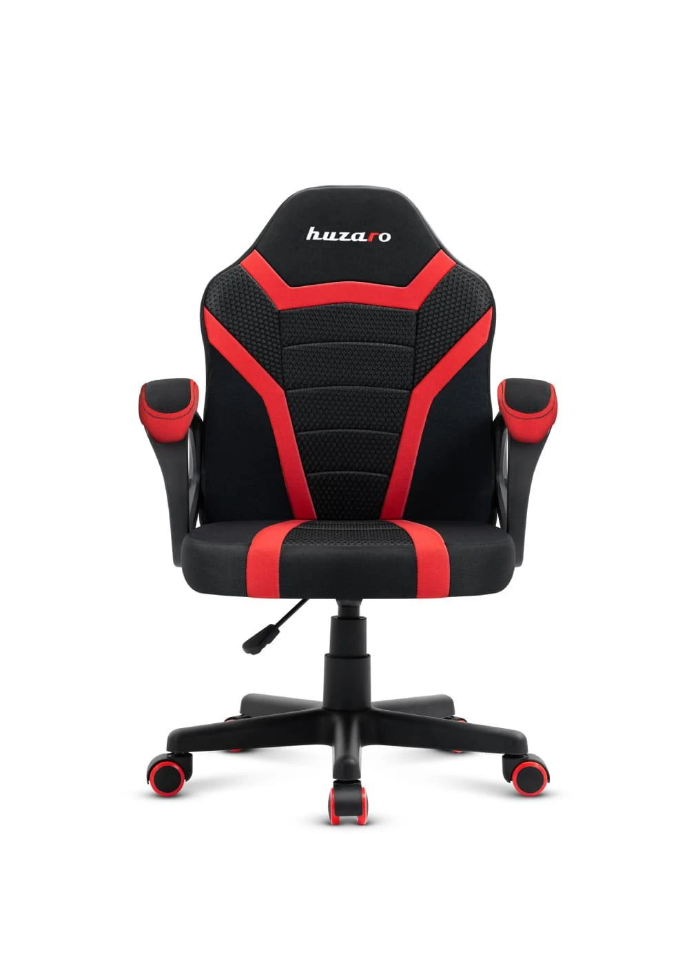 Žaidimų kėdė vaikams Huzaro Ranger 1.0, Juodos/Raudonos spalvos