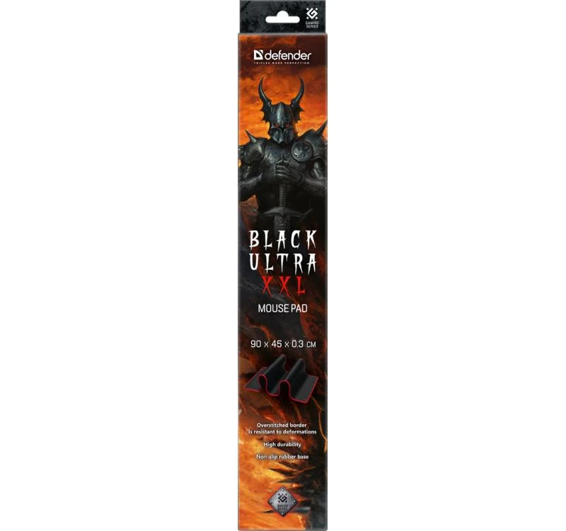 Kilimėlis Defender Juodas Ultra XXL (50564) padėklas