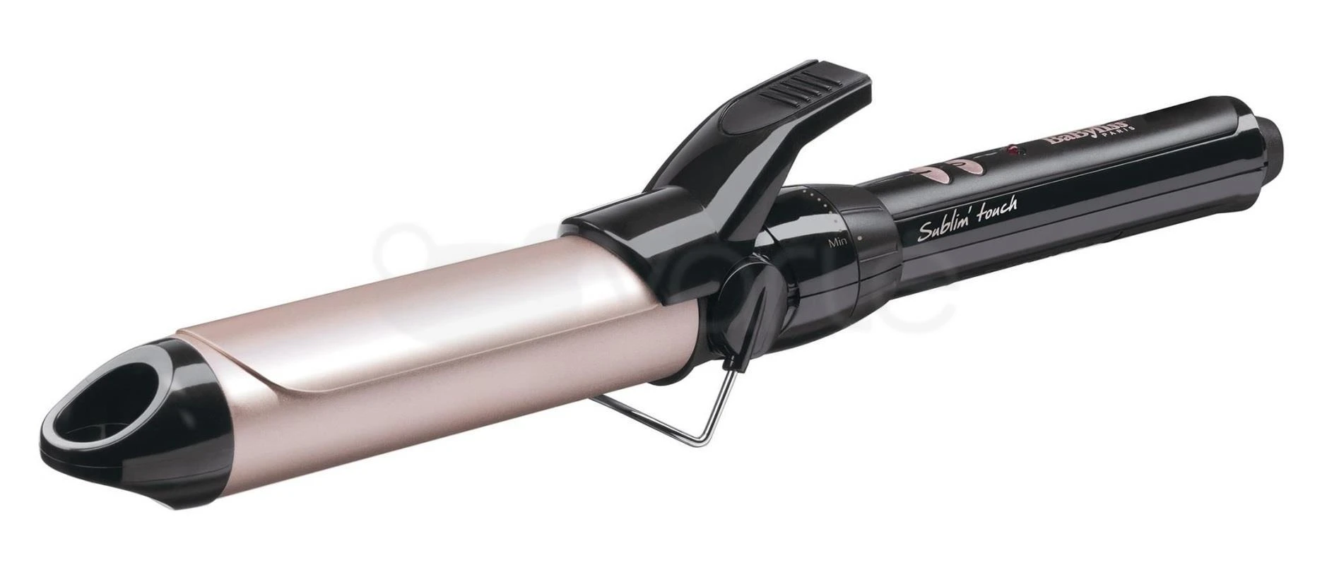 BABYLISS Plaukų garbanojimo žnyplės C325E Sublim Touch Curling Iron Barrel diameter 25 mm, Temperature (min) 150 °C, Temperature (max) 180 °C, Number of heating levels 10, Ekranas No, Juodas/pink, Yes, Yes, Yes