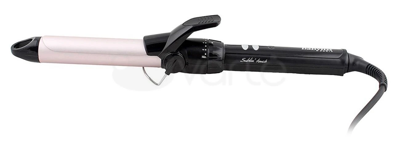 BABYLISS Plaukų garbanojimo žnyplės C325E Sublim Touch Curling Iron Barrel diameter 25 mm, Temperature (min) 150 °C, Temperature (max) 180 °C, Number of heating levels 10, Ekranas No, Juodas/pink, Yes, Yes, Yes