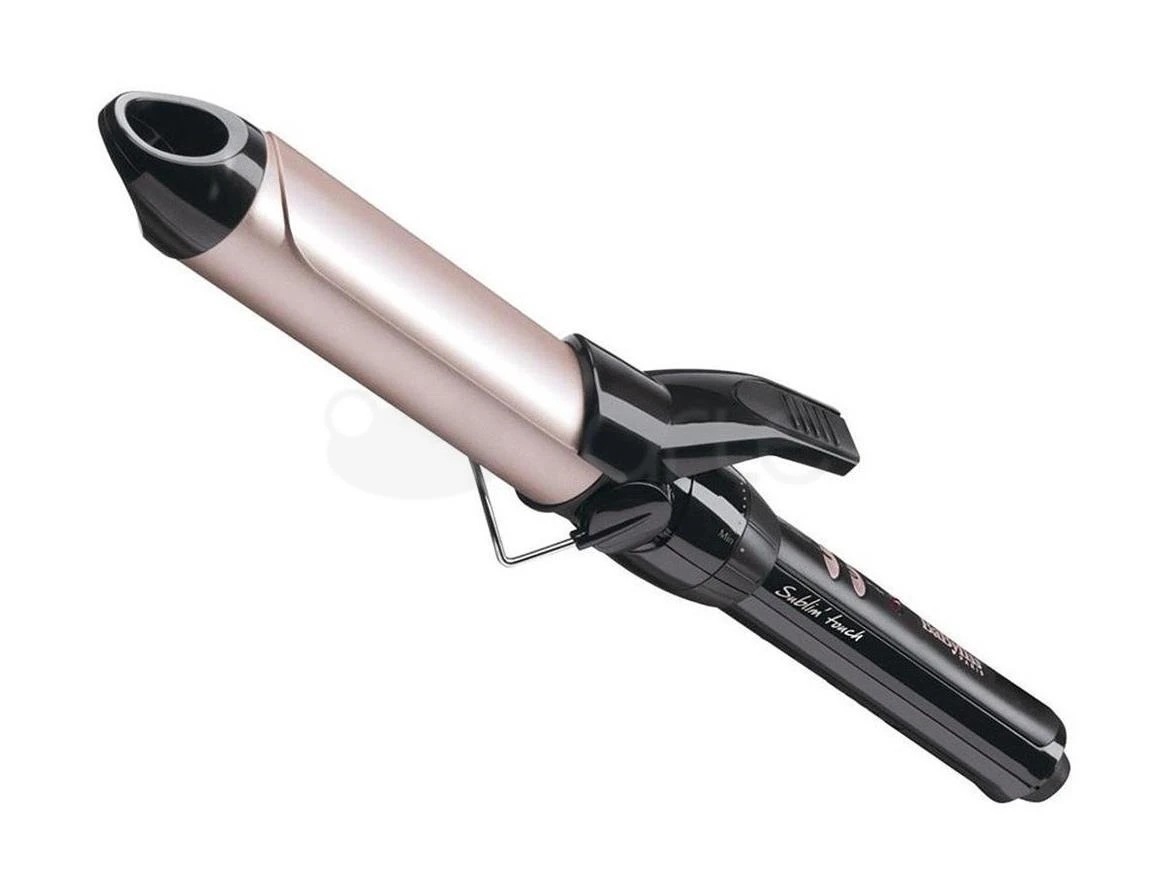 BABYLISS Plaukų garbanojimo žnyplės C325E Sublim Touch Curling Iron Barrel diameter 25 mm, Temperature (min) 150 °C, Temperature (max) 180 °C, Number of heating levels 10, Ekranas No, Juodas/pink, Yes, Yes, Yes