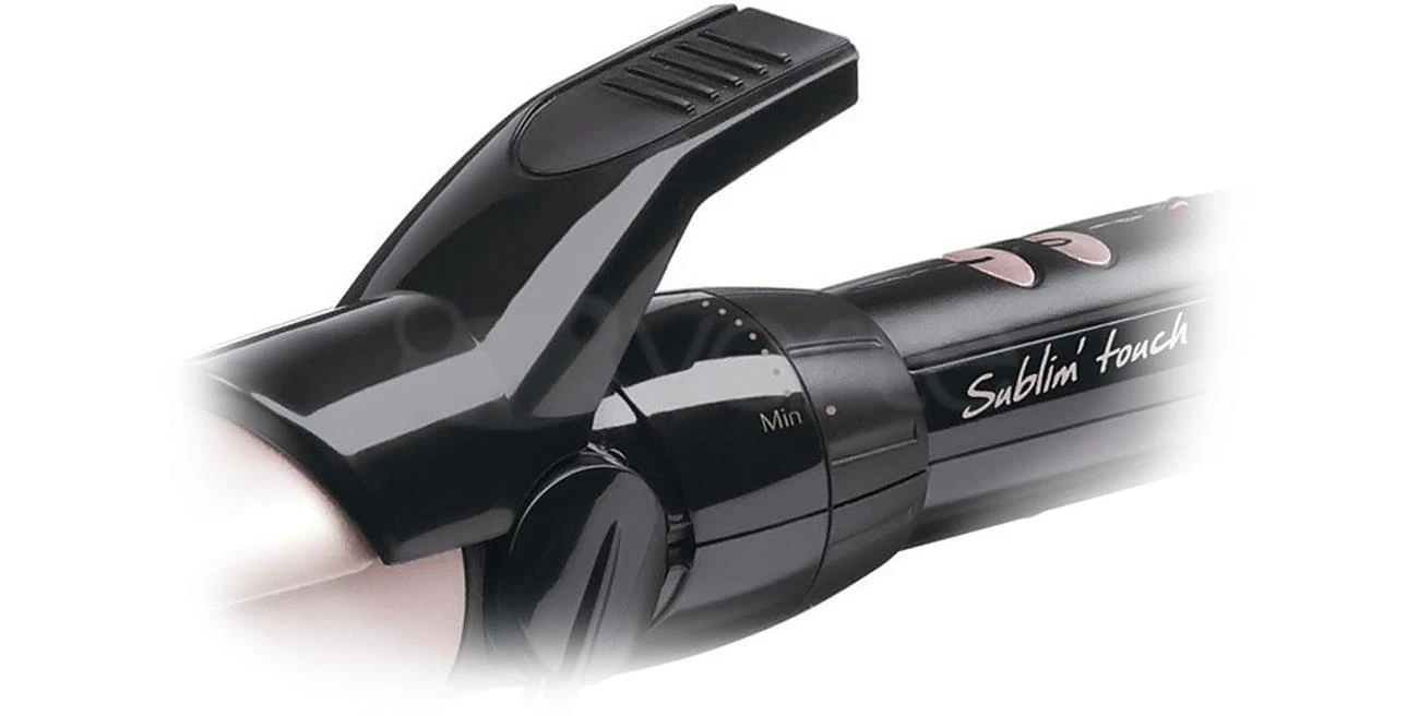 BABYLISS Plaukų garbanojimo žnyplės C325E Sublim Touch Curling Iron Barrel diameter 25 mm, Temperature (min) 150 °C, Temperature (max) 180 °C, Number of heating levels 10, Ekranas No, Juodas/pink, Yes, Yes, Yes