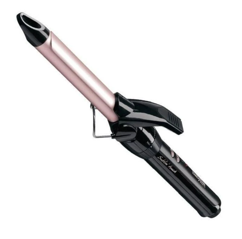 BABYLISS Plaukai Suktukas C319E Statinės skersmuo 19 mm, Temperatūra (min) 150 °C, Temperatūra (maks.) 180 °C, Šildymo lygių skaičius 10, Ekranas Nr, Juodas