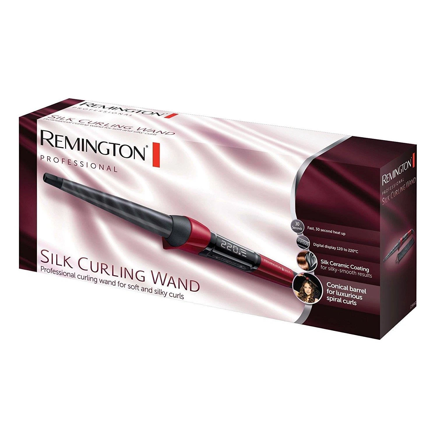 Remington CI96W1 Garbanojimo lazdelė Šiltas Juoda, Raudona 3 m