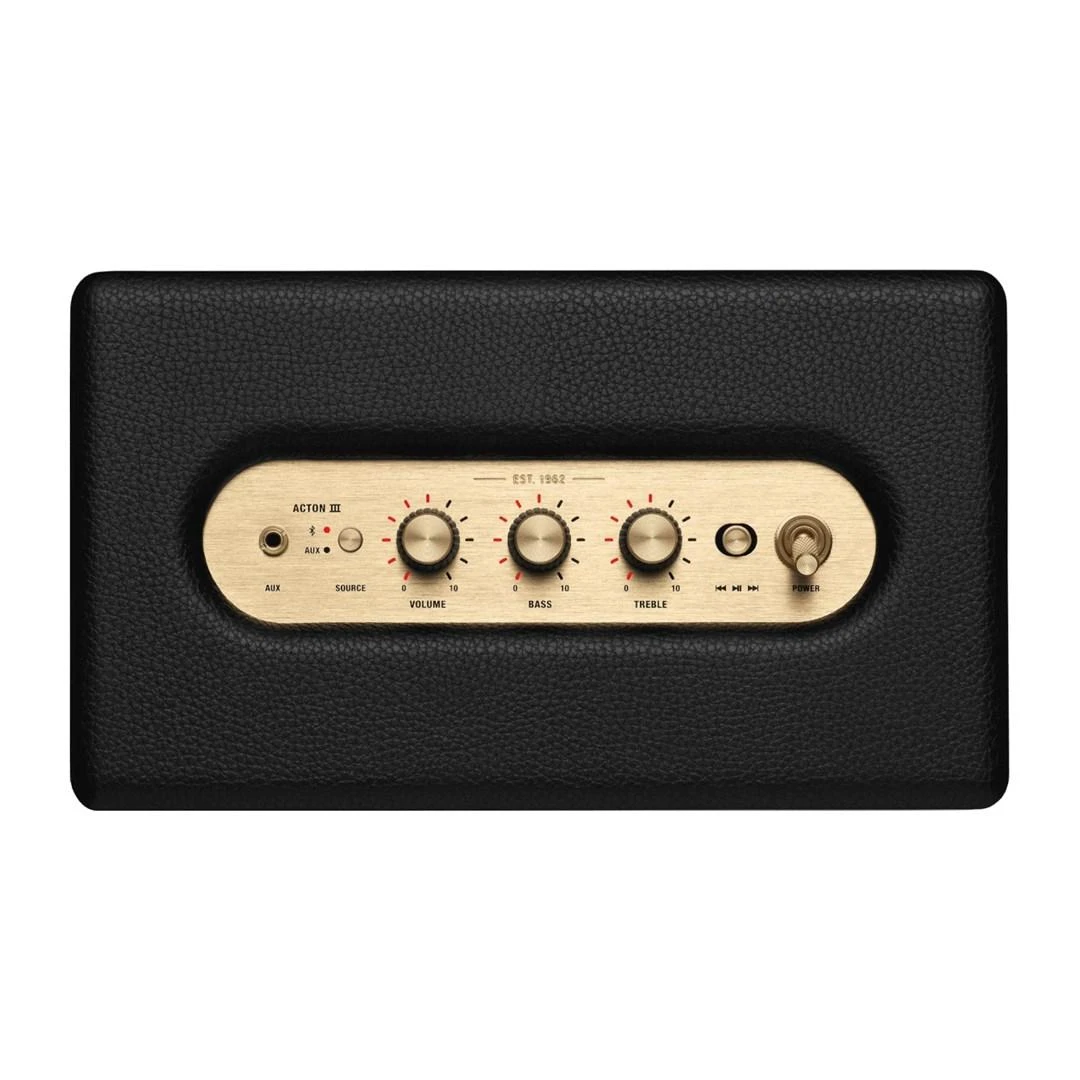 Garso kolonėlė Marshall Acton III Bluetooth Juodos spalvos