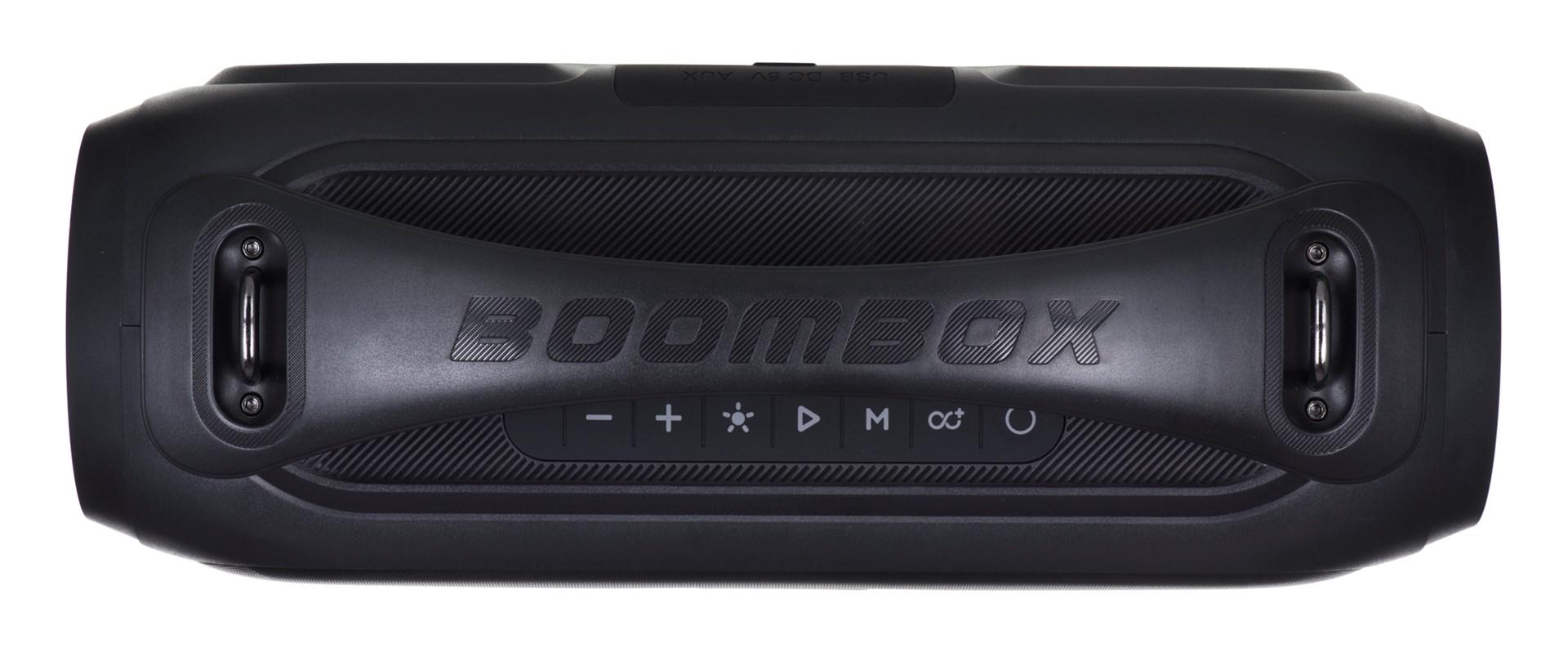 Kompiuterio kolonėlės Kolonėlės REAL-EL X-745 juodos spalvos, Bluetooth, nešiojami