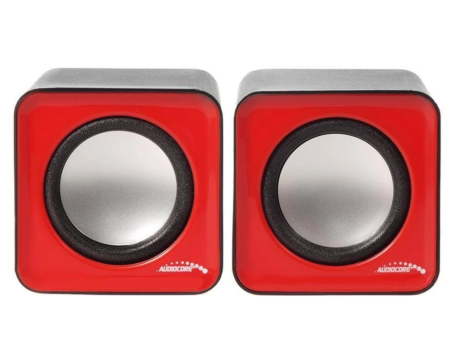 Kompiuterio kolonėlės Kompiuteriniai garsiakalbiai Audiocore AC870R, raudona