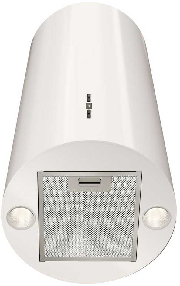 Wall-mounted hood MAAN Elba 2 W835 Baltas