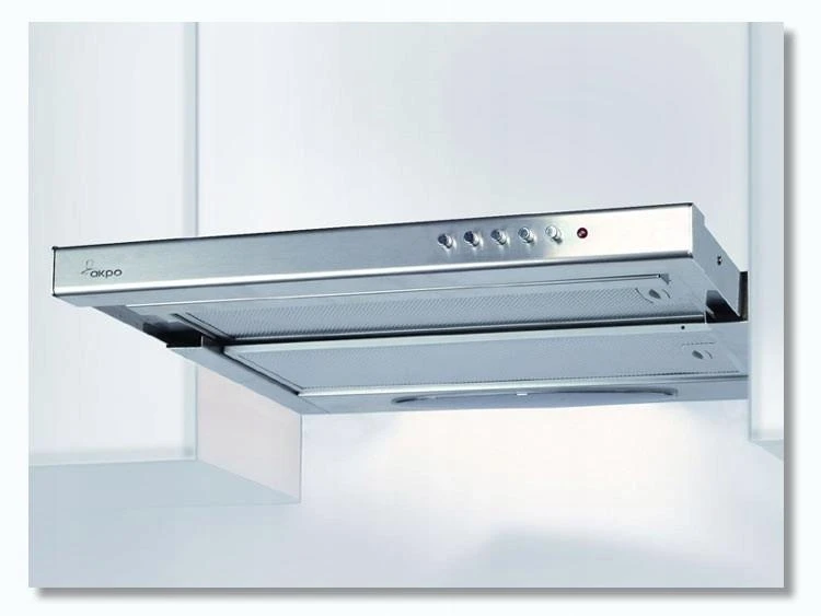 Teleskopinis gartraukis AKPO WK-7 LIGHT 60 INOX (265,5 m3/h, 600mm, inox spalva)