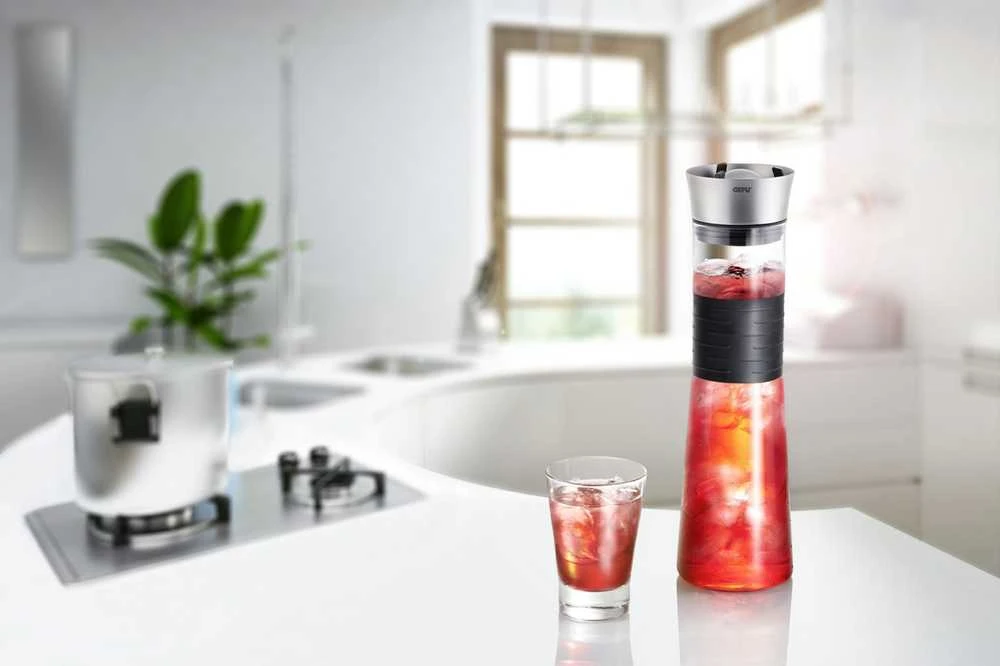 GEFU CASCADA wine decanter 1 L Plastic, Nerūdijantis plienas