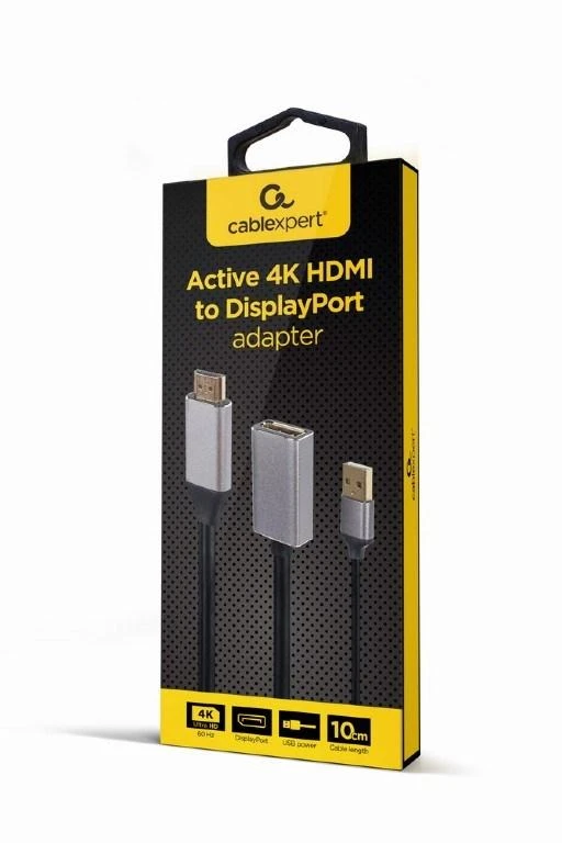 Gembird HDMI į DisplayPort adapteris kartoninėje dėžutėje