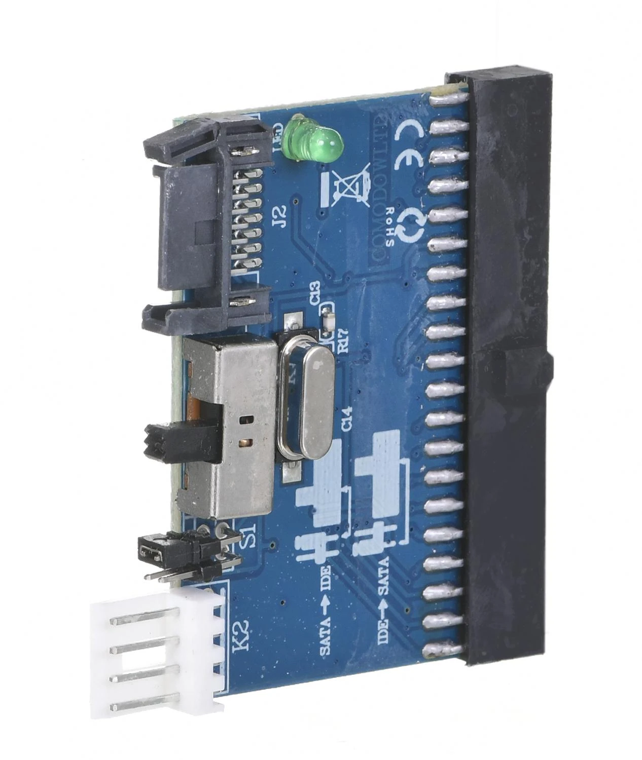 Gembird dvikryptis adapt.IDE-SATA3.5