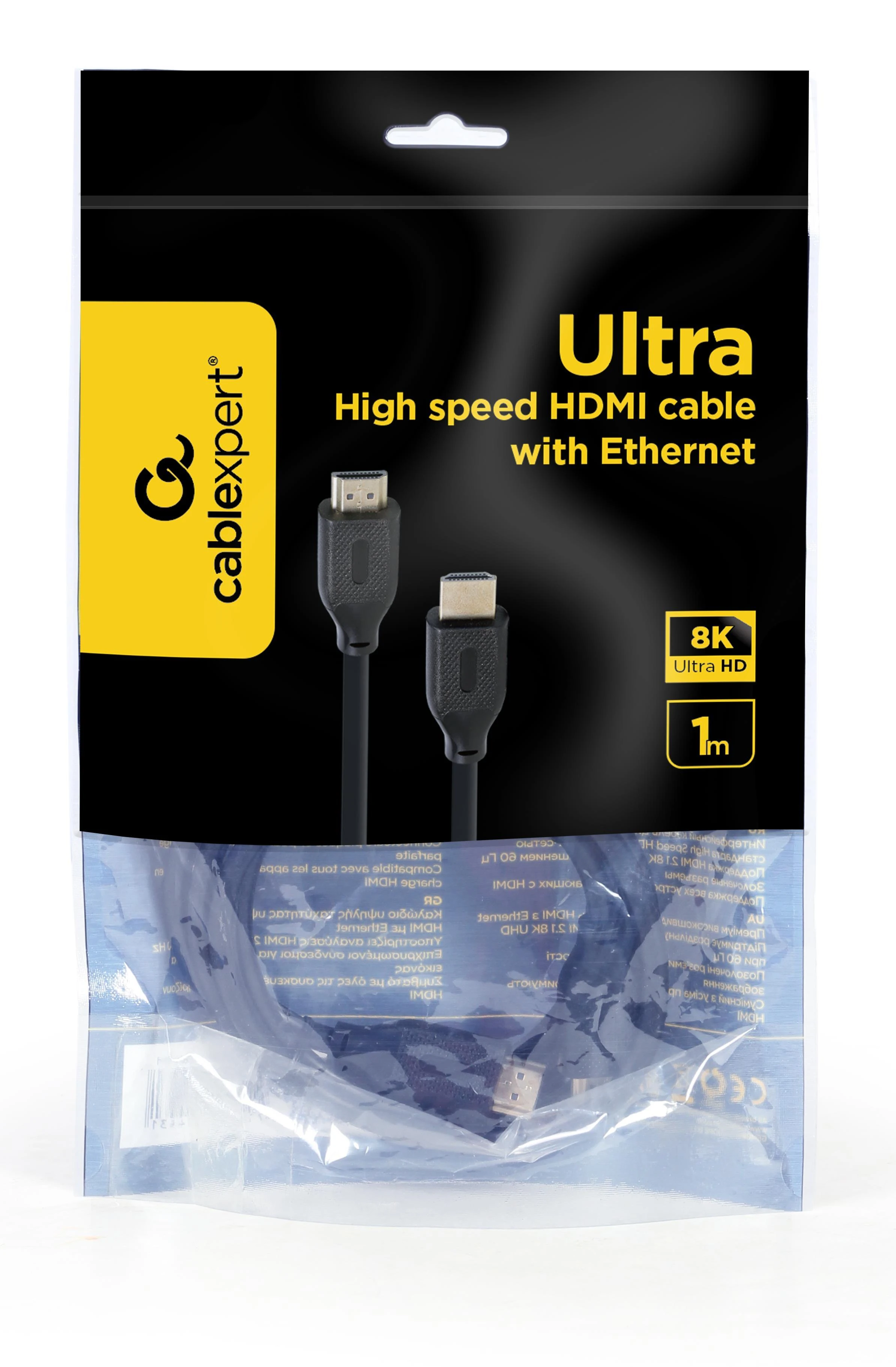 GEMBIRD Ultra High Speed HDMI laidas su Ethernet 8K Select series 1m