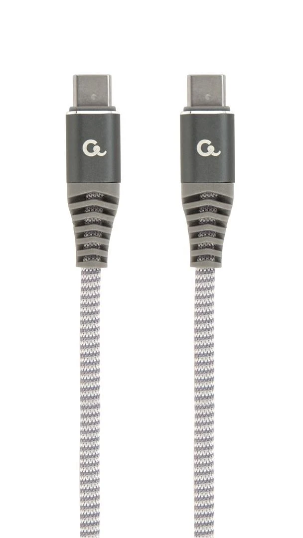 GEMBIRD CC-USB2B-CMCM100-1.5M 100W Type-C maitinimo laidas PD aukščiausios kokybės įkrovimo duomenų kabelis 1.5m