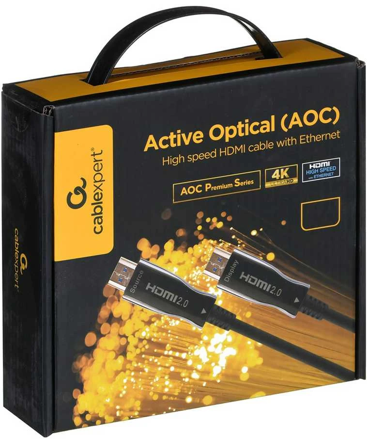 GEMBIRD Active Optical AOC Didelės spartos HDMI laidas su Ethernet AOC Premium Series 10m