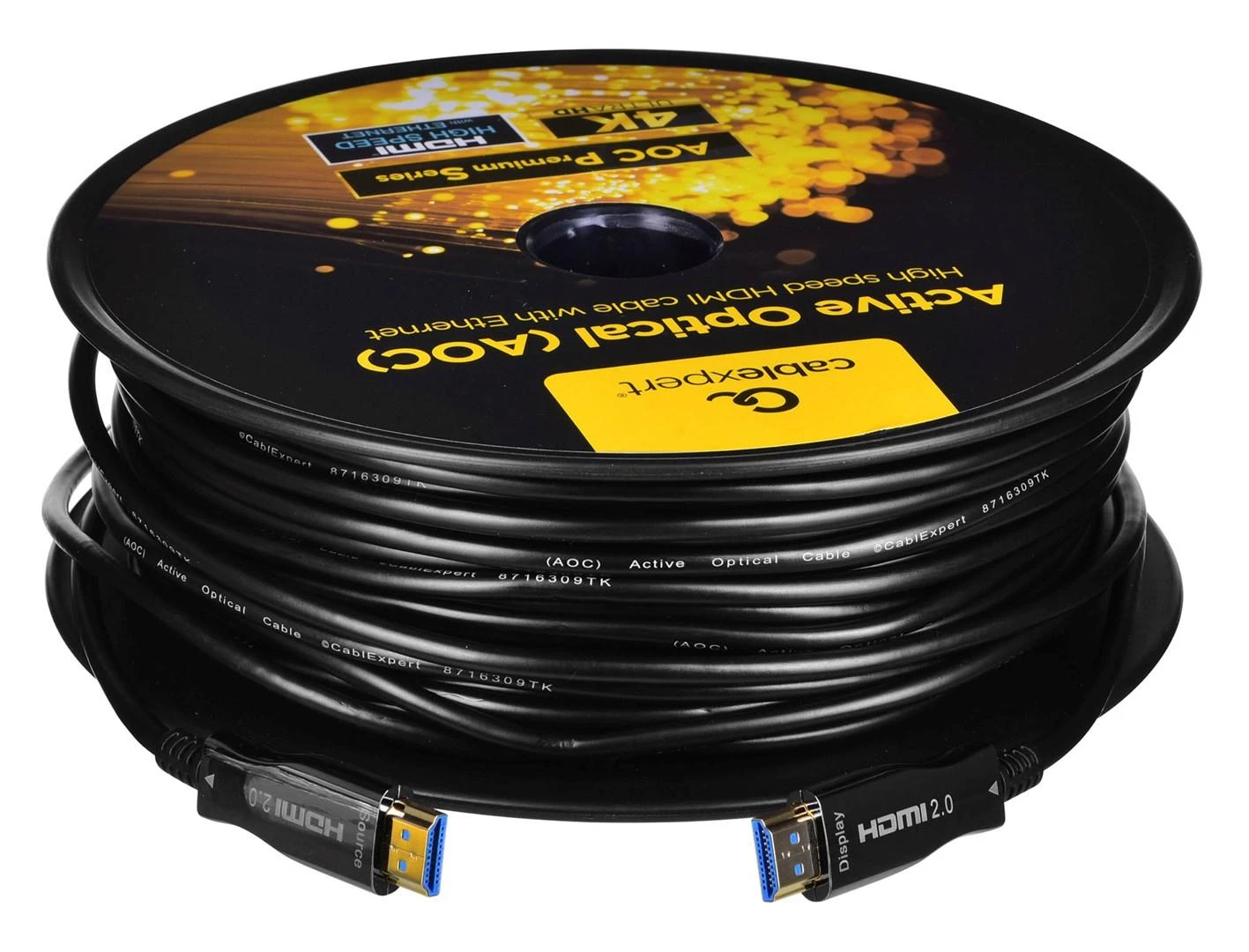 Gembird 50m HDMI AOC laidas ant ritės