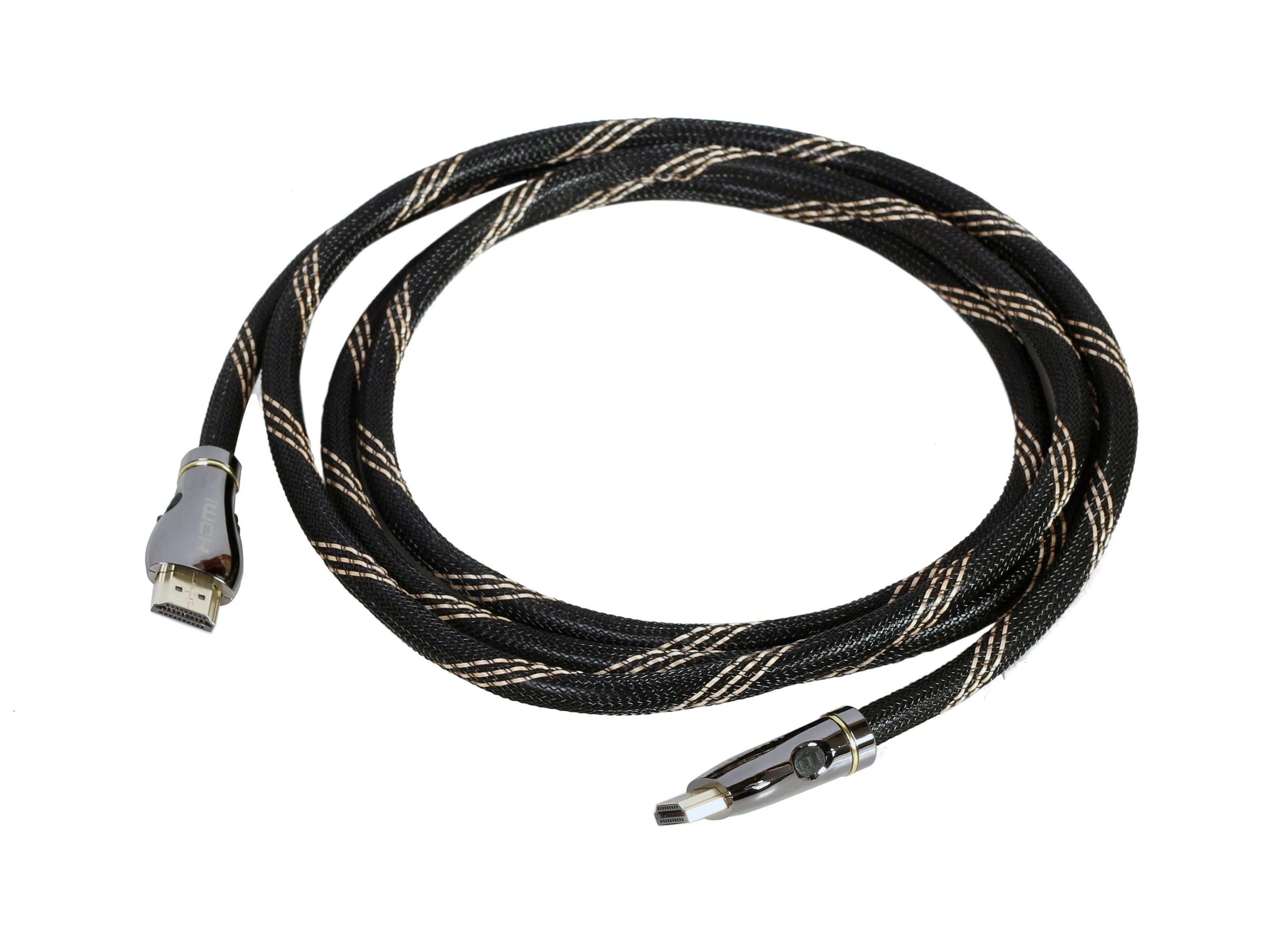 Pintas HDMI laidas 1m su metaliniais antgaliais