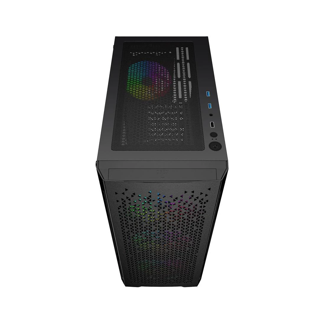 GEMBIRD Gaming ARGB kompiuterio dėklas Furnax 400X