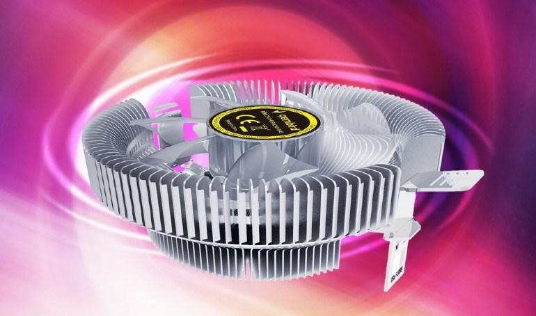 GEMBIRD CPU aušinimo ventiliatorius Huracan X40 9 cm 55W mėlynas LED 4 kontaktų