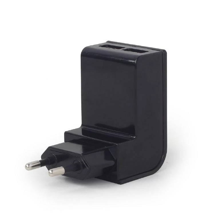Gembird „EnerGenie“ | 2 prievadų USB automobilinis įkroviklis | EG-U2C2A-CAR-02